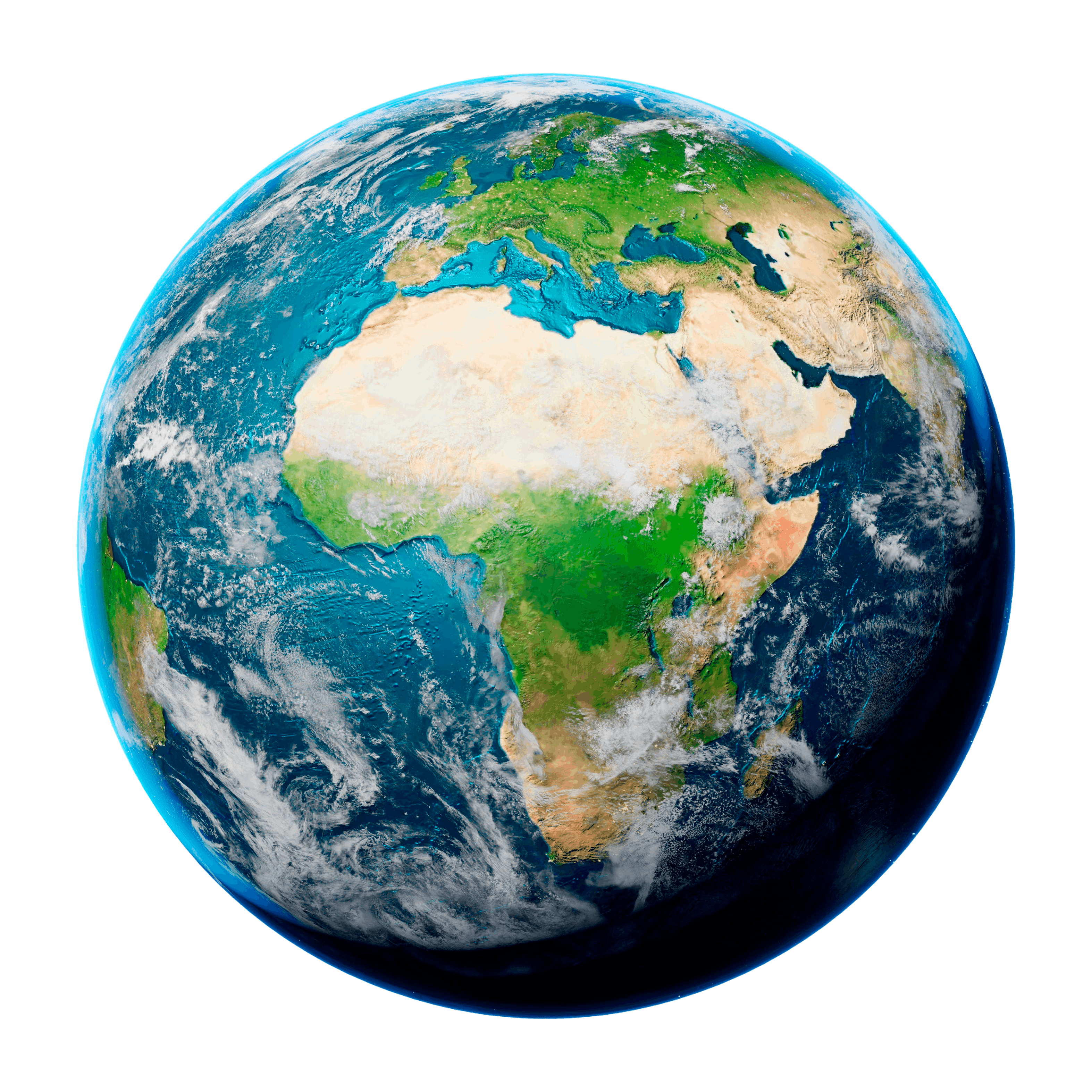 Global distributors map